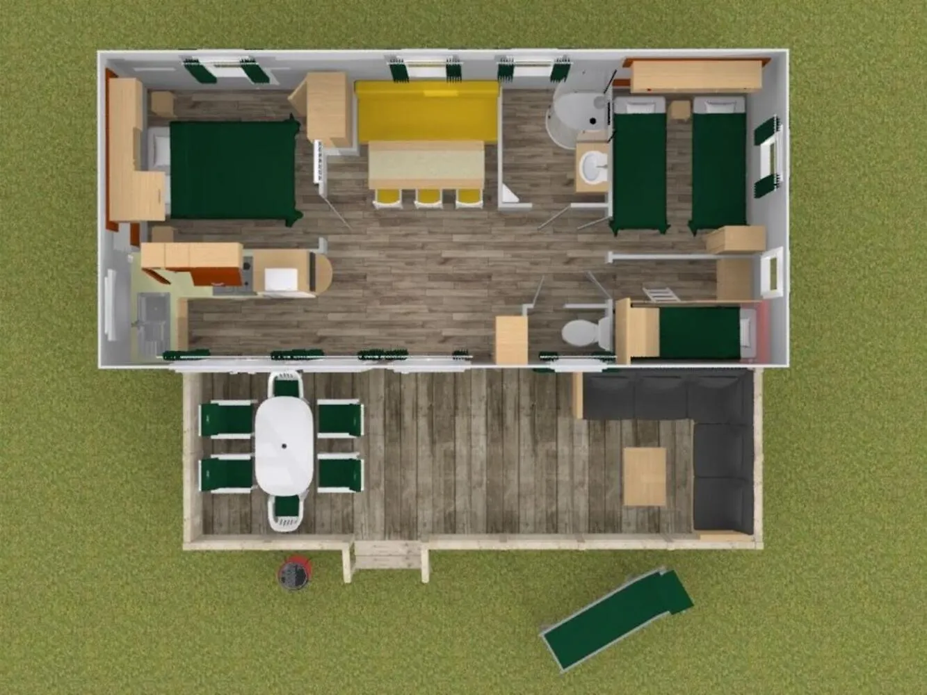 Campsite Camping Bi-Village - Roan Valbandon
